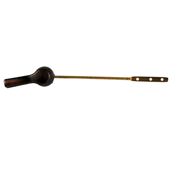 Bronze Decorative Hvy Dty Tank Trip Lever 8" Brass Arm W/ Metal Spud